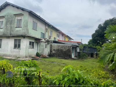 Double Storey Corner House Sky Garden Green Road Kuching for SALE