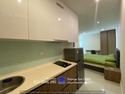 Kozi Square Studio Unit Apartment LD Legenda Hosp Umum SWK for RENT