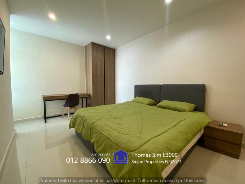 Kozi Square Studio Unit Apartment LD Legenda Hosp Umum SWK for RENT