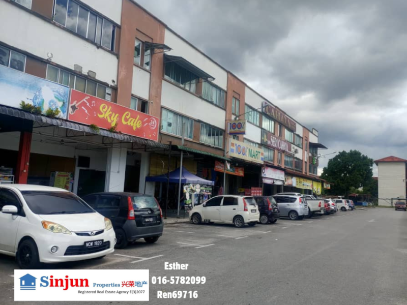 CORNER LEVEL 2 SHOP House FOR RENT JLN MATANG bt5 Twin one Avenue kuching Petrajaya