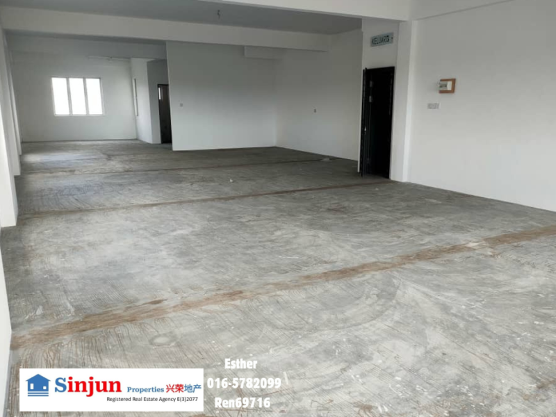 CORNER LEVEL 2 SHOP House FOR RENT JLN MATANG bt5 Twin one Avenue kuching Petrajaya