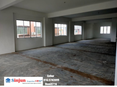 CORNER LEVEL 2 SHOP House FOR RENT JLN MATANG bt5 Twin one Avenue kuching Petrajaya