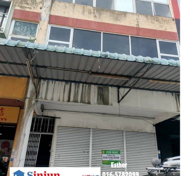 SHOPLOT FOR RENT SIBURAN BT17 Ground Floor @ whole Block Jalan Kuching Serian