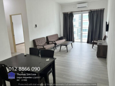 P Residence furnished Condo Block 2 Level 6 EMART Batu Kawa for RENT