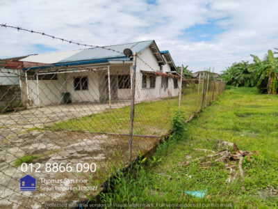 Single Storey Corner Big Land End-Lot @ Jalan Nanas Barat Kuching for SALE