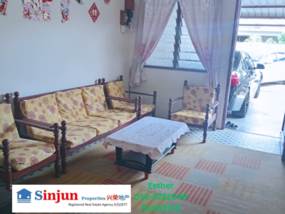 FOR RENT Single Storey House Poh kwong Park Jalan green road Kuching