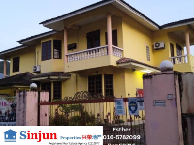 FOR SALE Double Storey Detached House at Jalan Serian Town Kuching