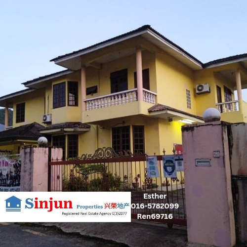 FOR SALE Double Storey Detached House at Jalan Serian Town Kuching