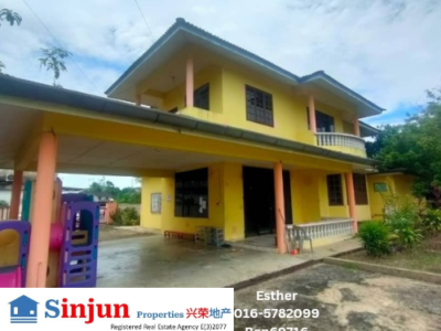 FOR SALE Double Storey Detached House at Jalan Serian Town Kuching