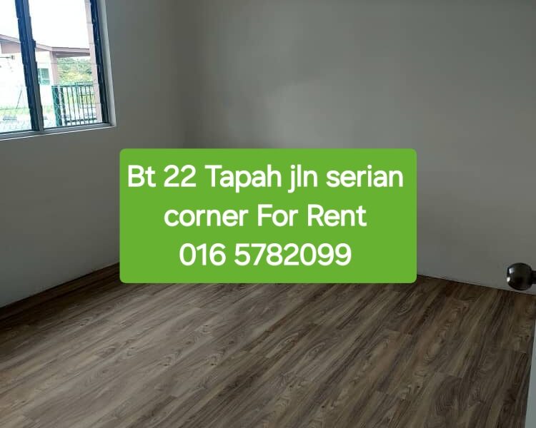 FOR RENT NEW Corner single storey House siburan Batu 22 Jalan kuching serian