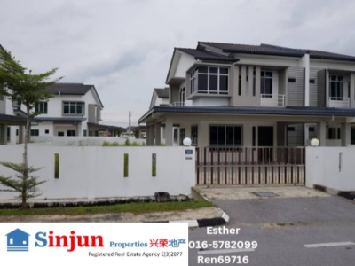 FOR RENT uni Central Semi Detached House at kota Samarahan Kuching