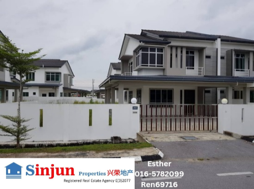 FOR RENT uni Central Semi Detached House at kota Samarahan Kuching