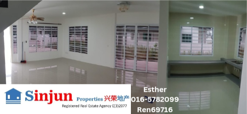 FOR RENT uni Central Semi Detached House at kota Samarahan Kuching