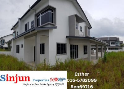 FOR RENT uni Central Semi Detached House at kota Samarahan Kuching