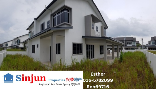 FOR RENT uni Central Semi Detached House at kota Samarahan Kuching