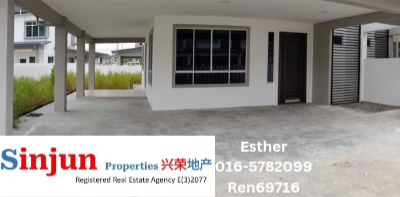 FOR RENT uni Central Semi Detached House at kota Samarahan Kuching