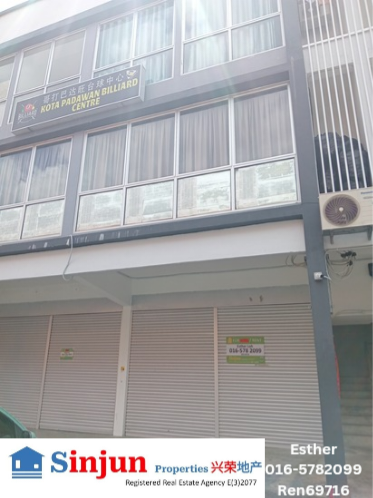 FOR RENT Ground Floor Shoplot kota padawan 10th mile kuching