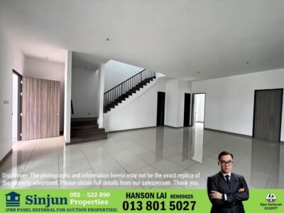 Double Storey Terrace Intermediate @ Holmestown Jalan Datuk Mohd Musa, Kota Samarahan FOR RENT