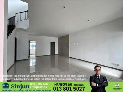 Double Storey Terrace Intermediate @ Holmestown Jalan Datuk Mohd Musa, Kota Samarahan FOR RENT