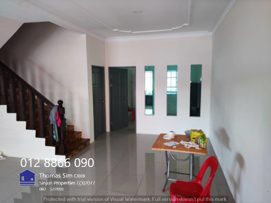 Double Storey Terrace Intermediate near NEW UniGarden Kota Samarahan FOR SALE