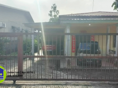 FOR SALE 2 detached houses at Batu 21 Kpg Beratok Serian Kuching Road