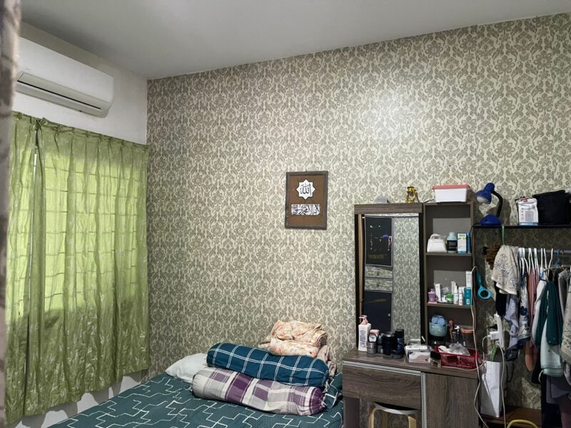 Lorong Taman Satria Jaya 1, Jalan Matang double storey semi detached house.