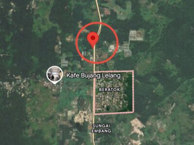 20th Mile Serian-Kuching Pan Borneo Highway first lot vacant agriculture land.