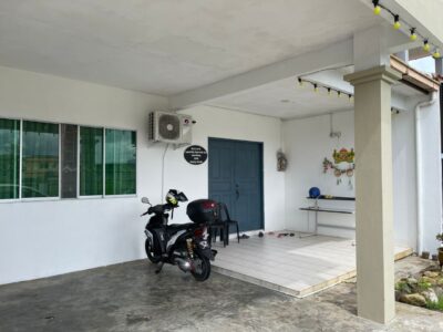 Lorong Taman Satria Jaya 1, Jalan Matang double storey semi detached house.