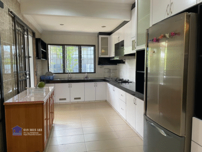 2-Storey Corner Terrace House at Everbright Estate, Kuching FOR RENT