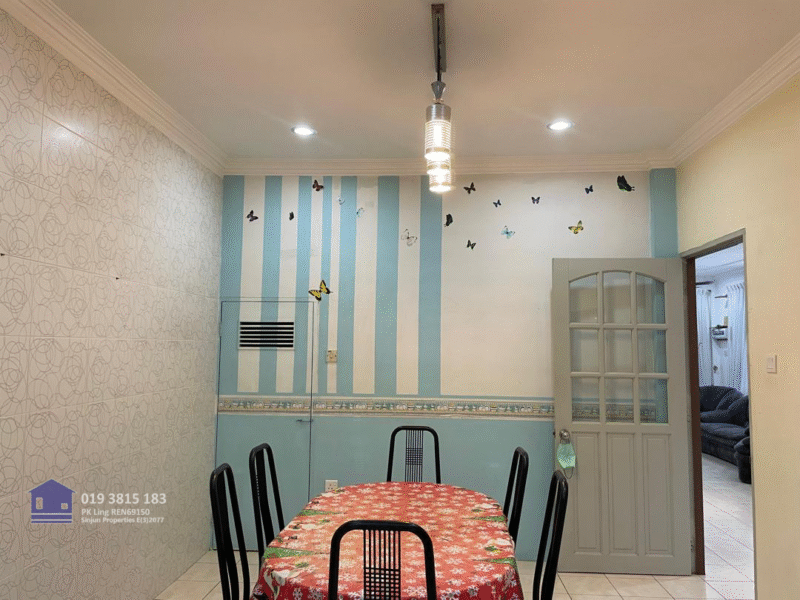 2-Storey Corner Terrace House at Everbright Estate, Kuching FOR RENT