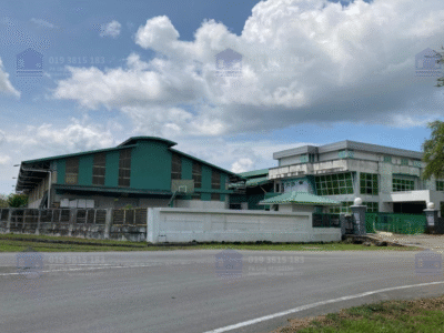 Detached Factory / Warehouse with a 2-Storey Office Building at Demak Laut Industrial Park, Kuching For Sale
