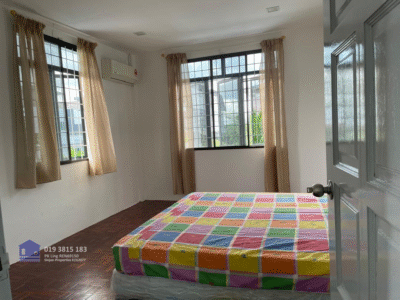 2-Storey Corner Terrace House at Everbright Estate, Kuching FOR RENT