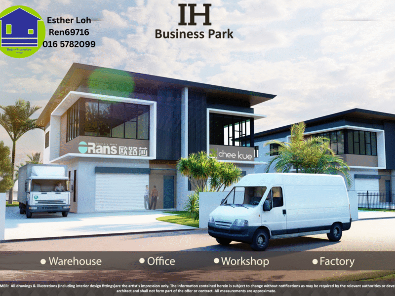 FOR SALE IH Industries Park at Jalan Muara Tabuan Stutong kuching