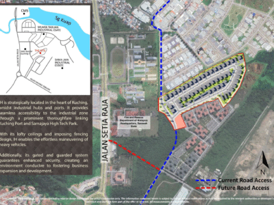 FOR SALE IH Industries Park at Jalan Muara Tabuan Stutong kuching