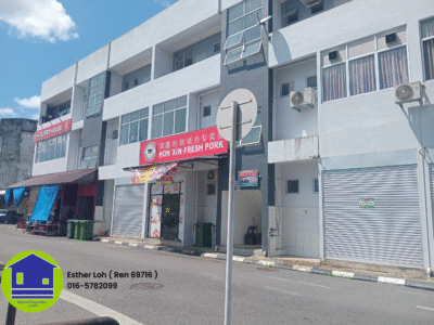 Ground Floor Shoplot FOR RENT at Batu 10 Kota padawan jalan kuching Serian