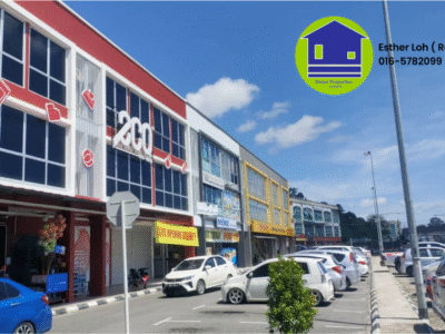 Ground Floor Shoplot FOR RENT at Batu 10 Kota padawan jalan kuching Serian