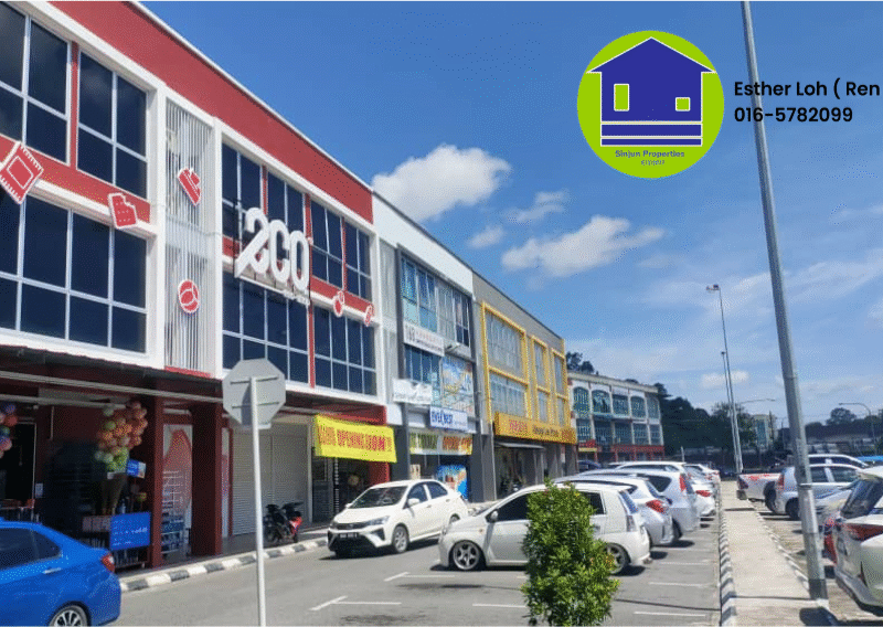 Ground Floor Shoplot FOR RENT at Batu 10 Kota padawan jalan kuching Serian