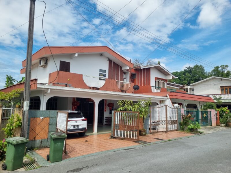 Double Storey Semi Detached House @ Batu Lintang, Kuching for Sale