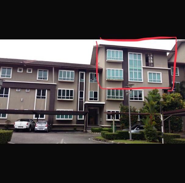 The Arcardia Duplex Penthouse Apartment @ Lorong Stampin Timur 3A Kuching.