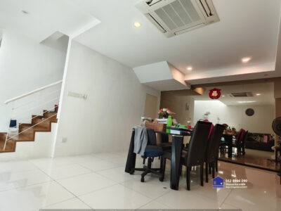 Well Furnished 3-Storey Intermediate Terrace Palm Residence Jln Stapok Utama Kuching FOR SALE