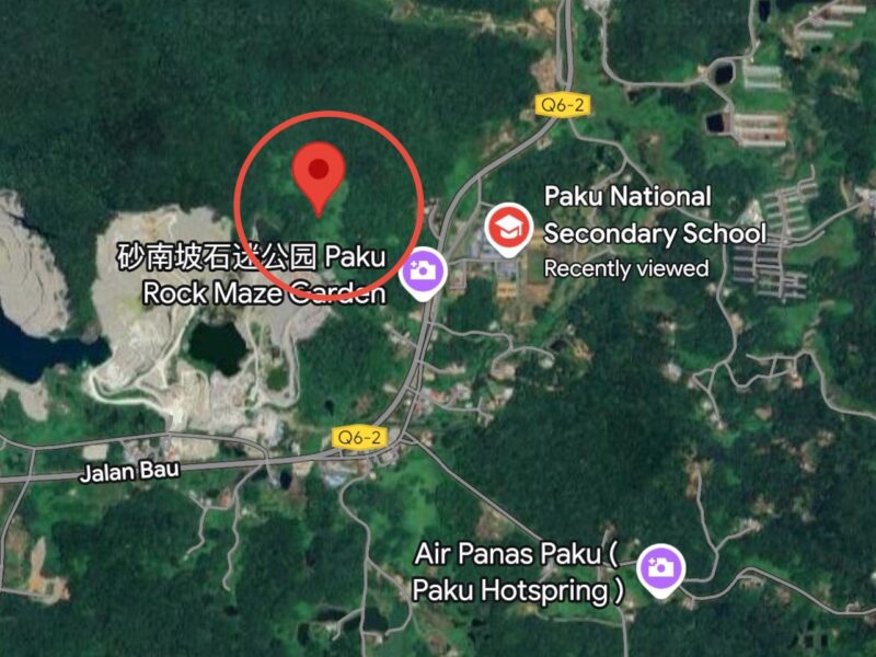 Kladi Paku Bau opposite SMK Paku 12.74 acres vacant agriculture land