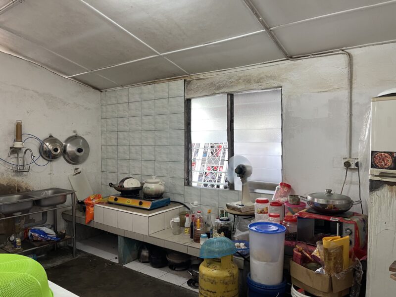 Lorong Bintawa 7 double storey semi detached house.
