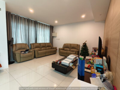 Well Furnished 3-Storey Intermediate Terrace Palm Residence Jln Stapok Utama Kuching FOR SALE