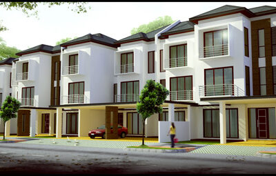 Well Furnished 3-Storey Intermediate Terrace Palm Residence Jln Stapok Utama Kuching FOR SALE