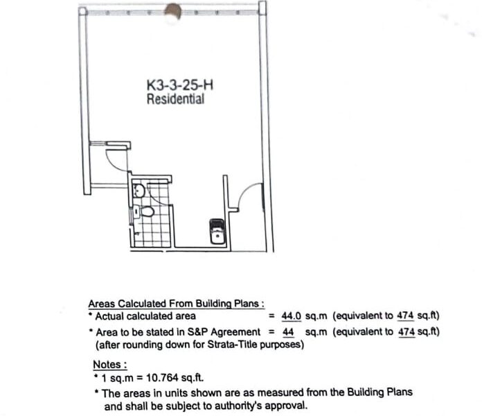 Papillon MJC Batu Kawa Kuching Studio for Sale