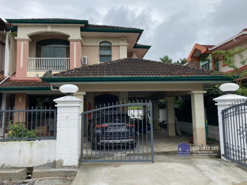 Double Storey Semi-Detached House at MJC Mutiara, Jalan Batu Kawa, Kuching For Sale
