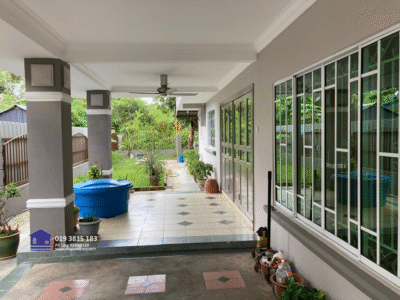 Double Storey Semi-Detached House at Taman Charming, Sungai Maong Ulu, Kuching For Sale
