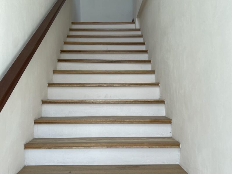 Kitang Heights two storey intermediate terrace house with sub-basement.