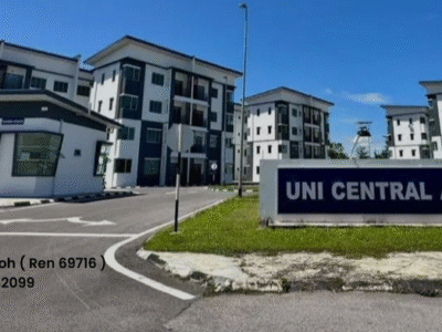 FOR SALE Uni Central Walk Up Apartment at kota Samarahan Sarawak