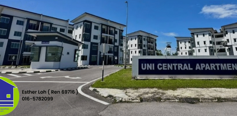 FOR SALE Uni Central Walk Up Apartment at kota Samarahan Sarawak